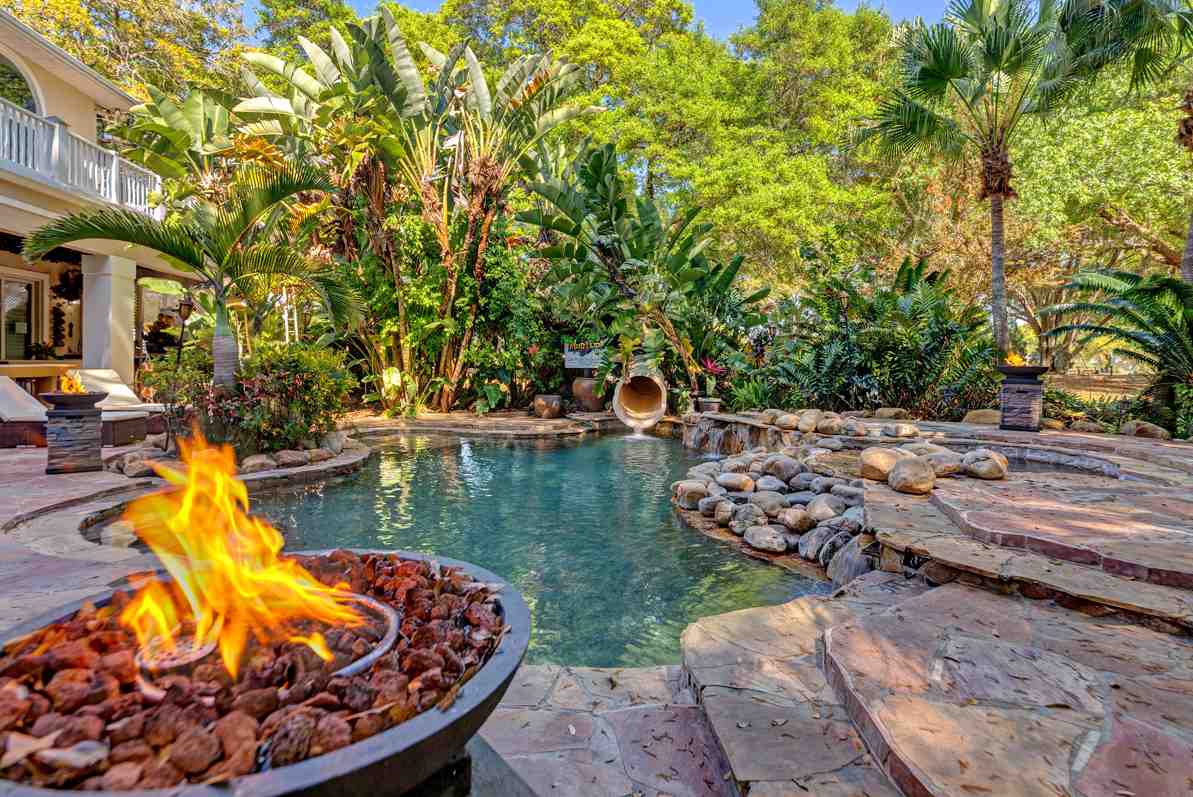 luxury bedrooms at vacation home rental