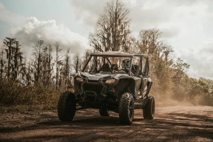 ATV riding around the Orlando near big vacation home rental