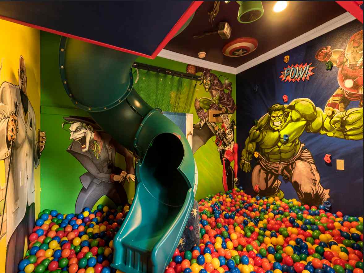 ballpit in a house