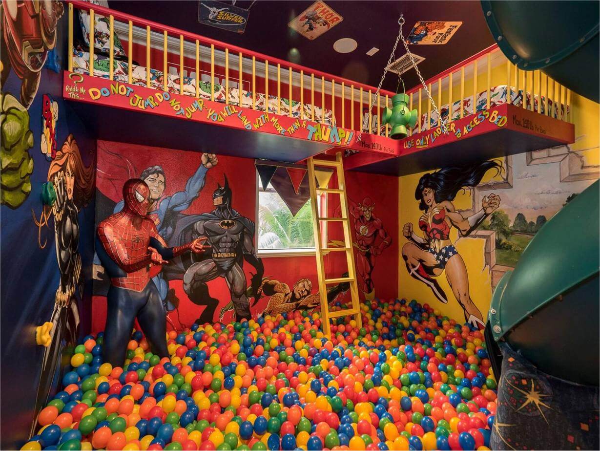 ballpit in a house