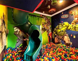 ballpit in a house