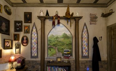 harry potter themed bedroom at ever after estate
