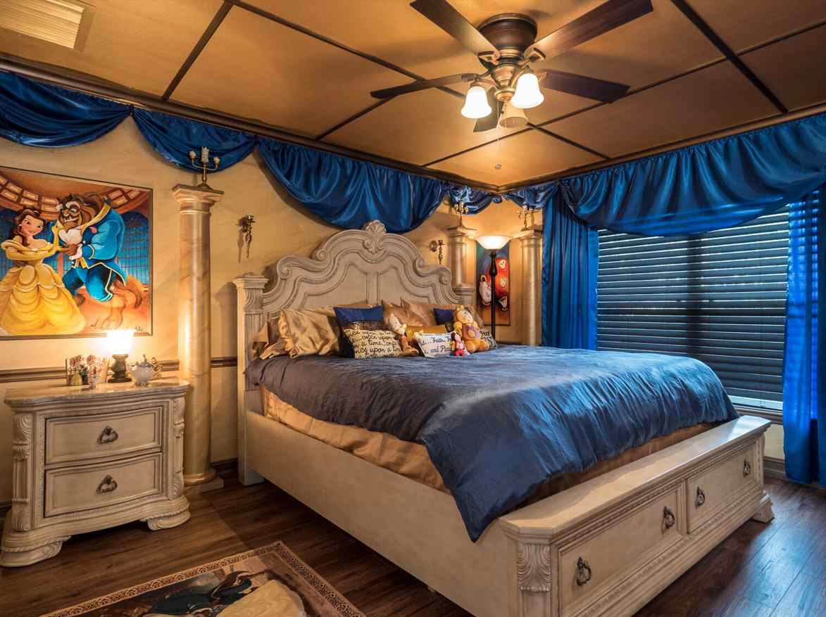 luxury bedrooms at vacation home rental