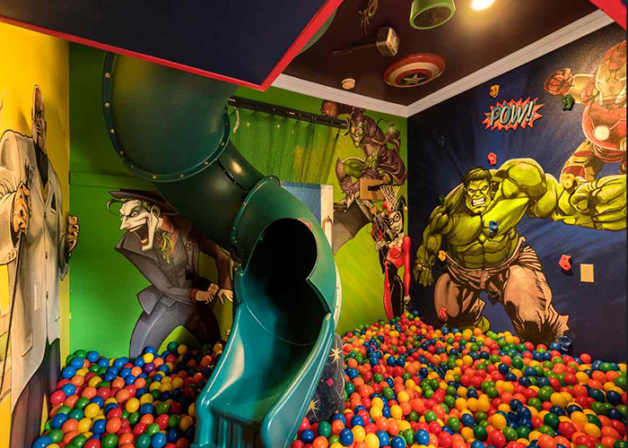 ballpit in a house